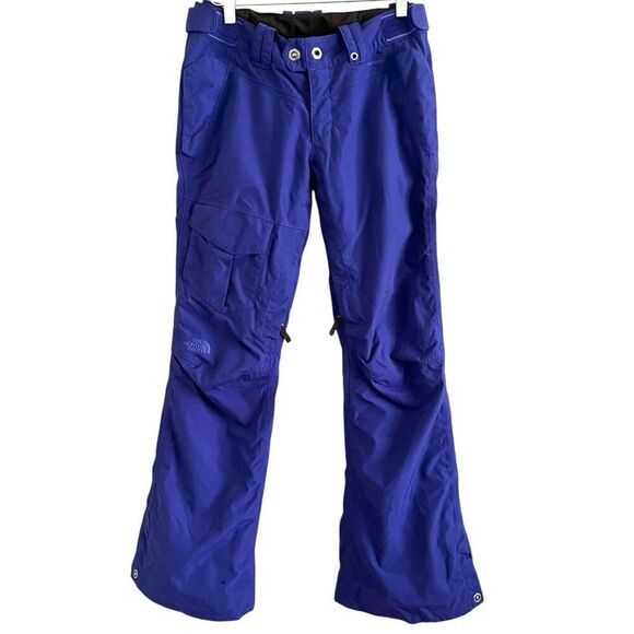 The North Face HyVent Ski Snowboard Pants Womens S Purple Waterproof Insulated - Picture 1 of 16